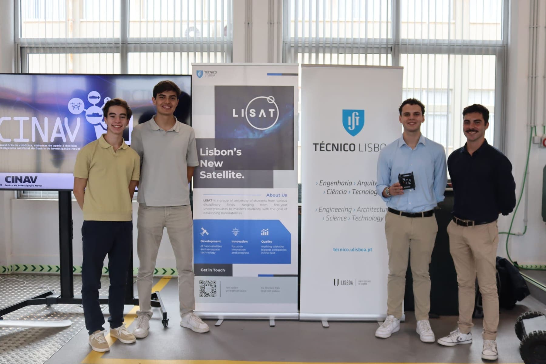 LISAT members at CINAV-Lab