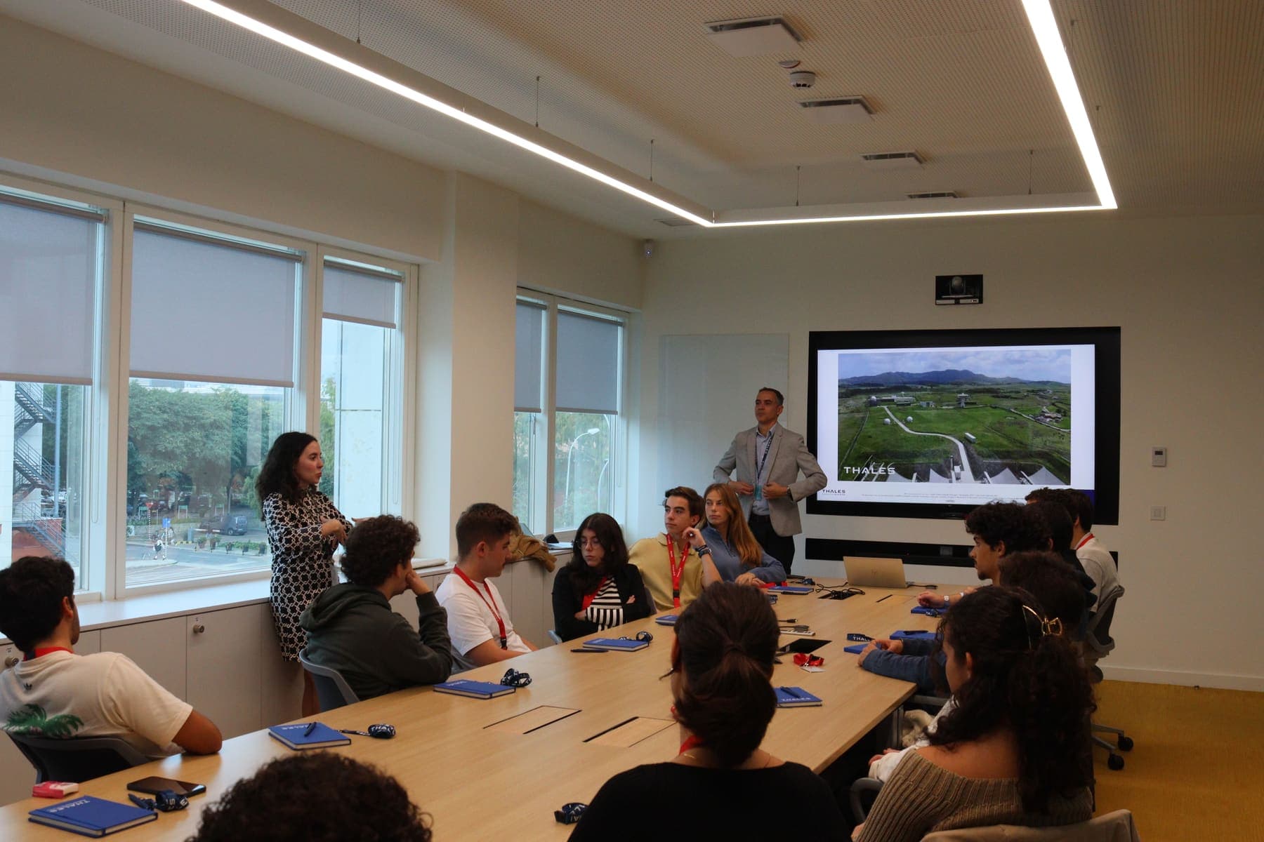 Briefing with Thales team